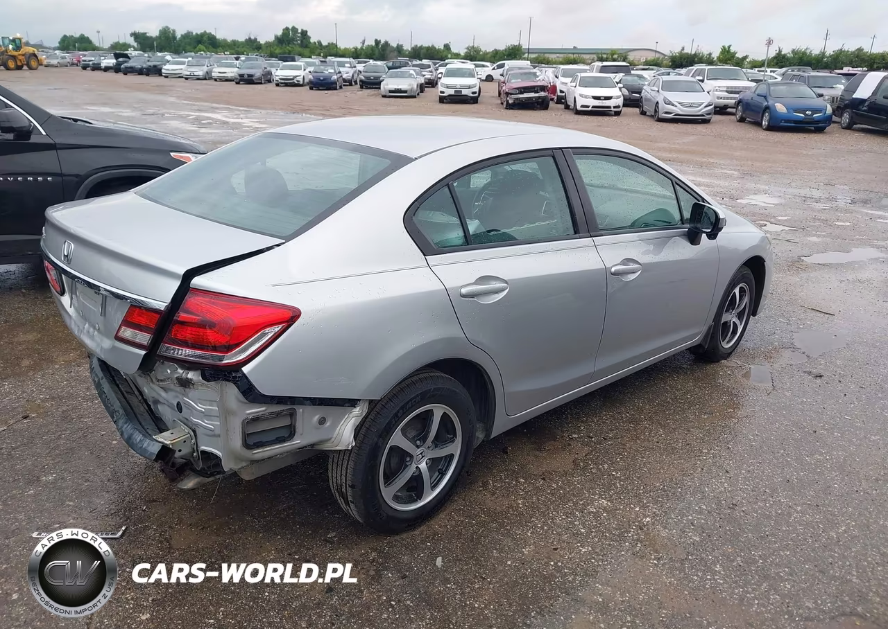 2015 Honda Civic Se VIN:19XFB2F70FE040907 - 4