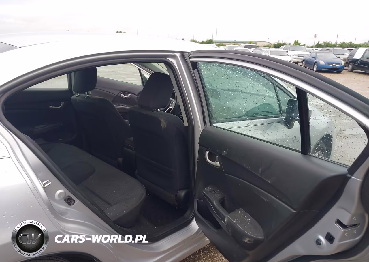 2015 Honda Civic Se VIN:19XFB2F70FE040907 - 8