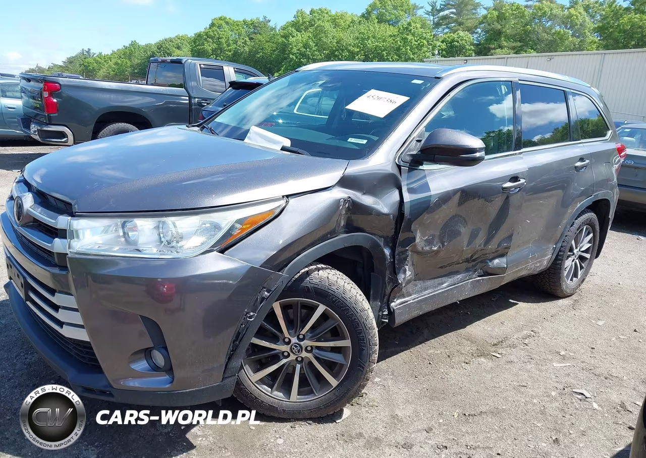 2017 Toyota Highlander Xle VIN:5TDJZRFH2HS473841 - 2