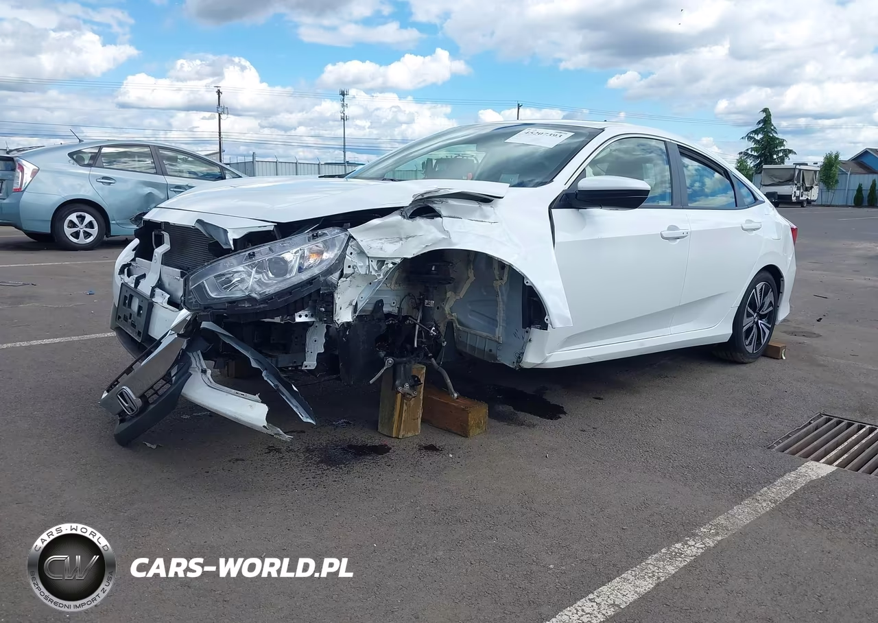 2018 Honda Civic Ex-L VIN:JHMFC1F73JX020410 - 2