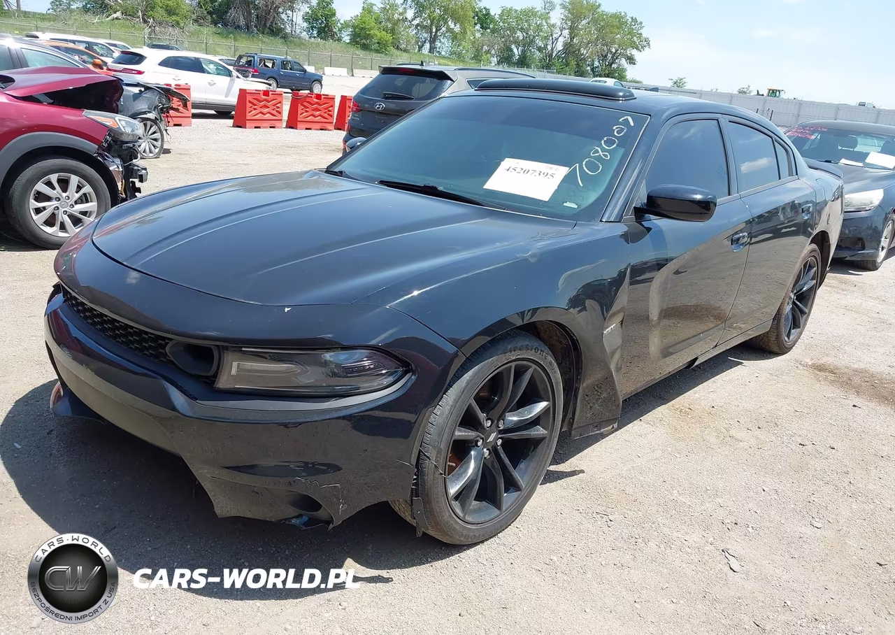 2018 Dodge Charger R-T Rwd VIN:2C3CDXCT1JH335382 - 2