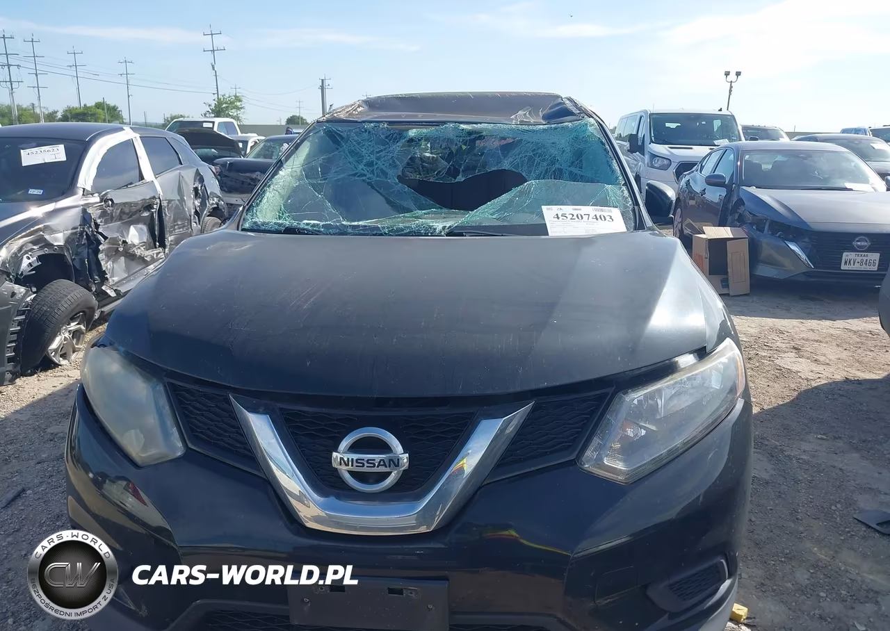 2016 Nissan Rogue S VIN:KNMAT2MTXGP664075 - 11