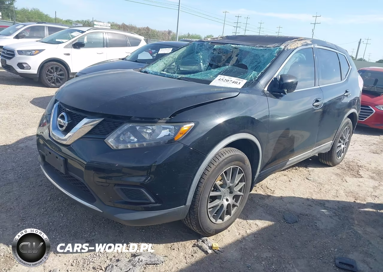 2016 Nissan Rogue S VIN:KNMAT2MTXGP664075 - 2