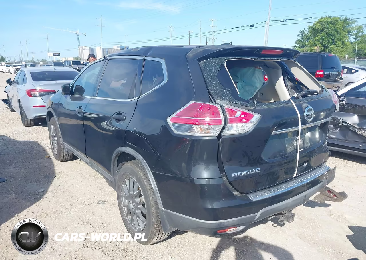 2016 Nissan Rogue S VIN:KNMAT2MTXGP664075 - 3