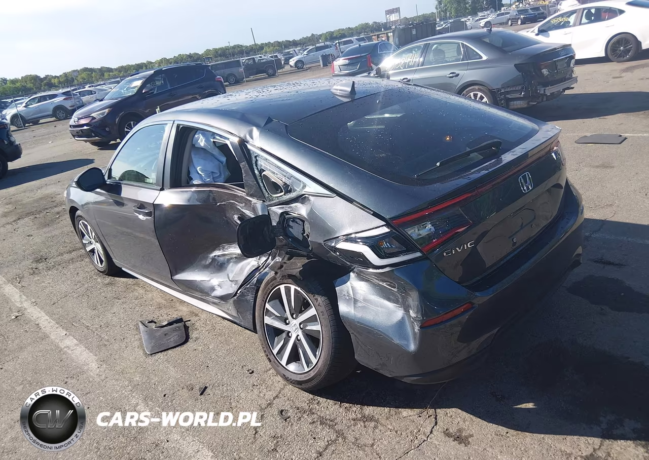 2024 Honda Civic Lx VIN:19XFL2H59RE004579 - 3