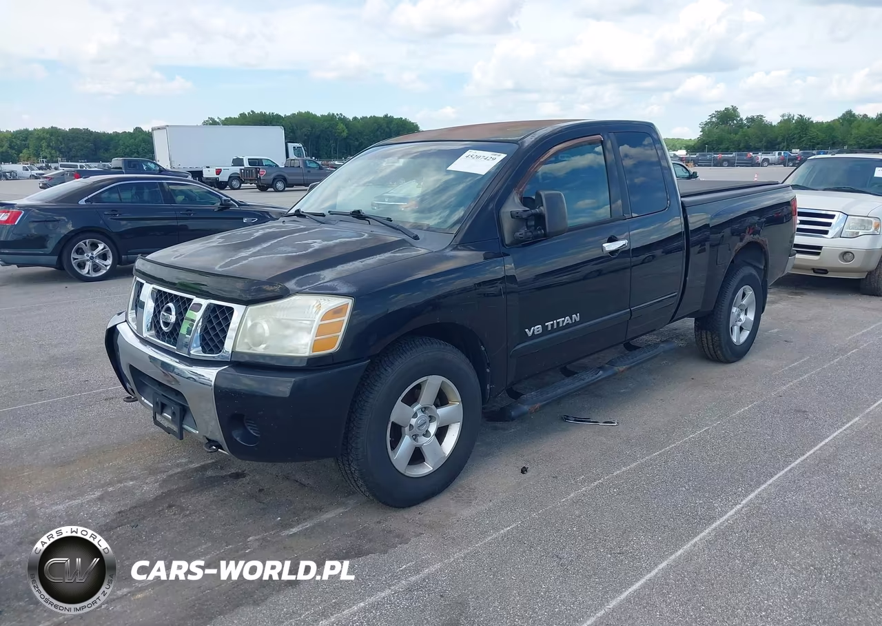 2007 Nissan Titan Se VIN:1N6BA06B37N215316 - 2