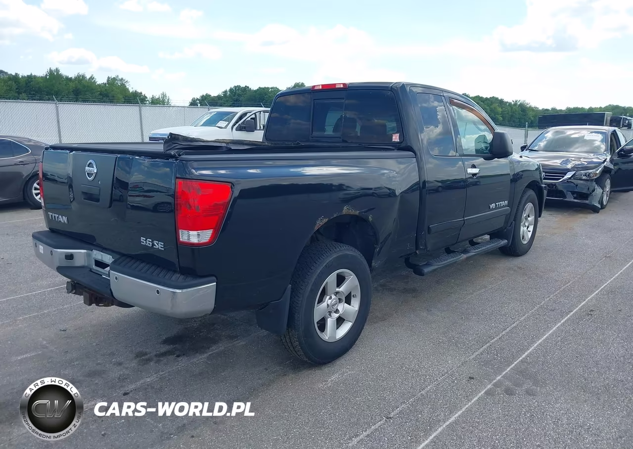 2007 Nissan Titan Se VIN:1N6BA06B37N215316 - 4
