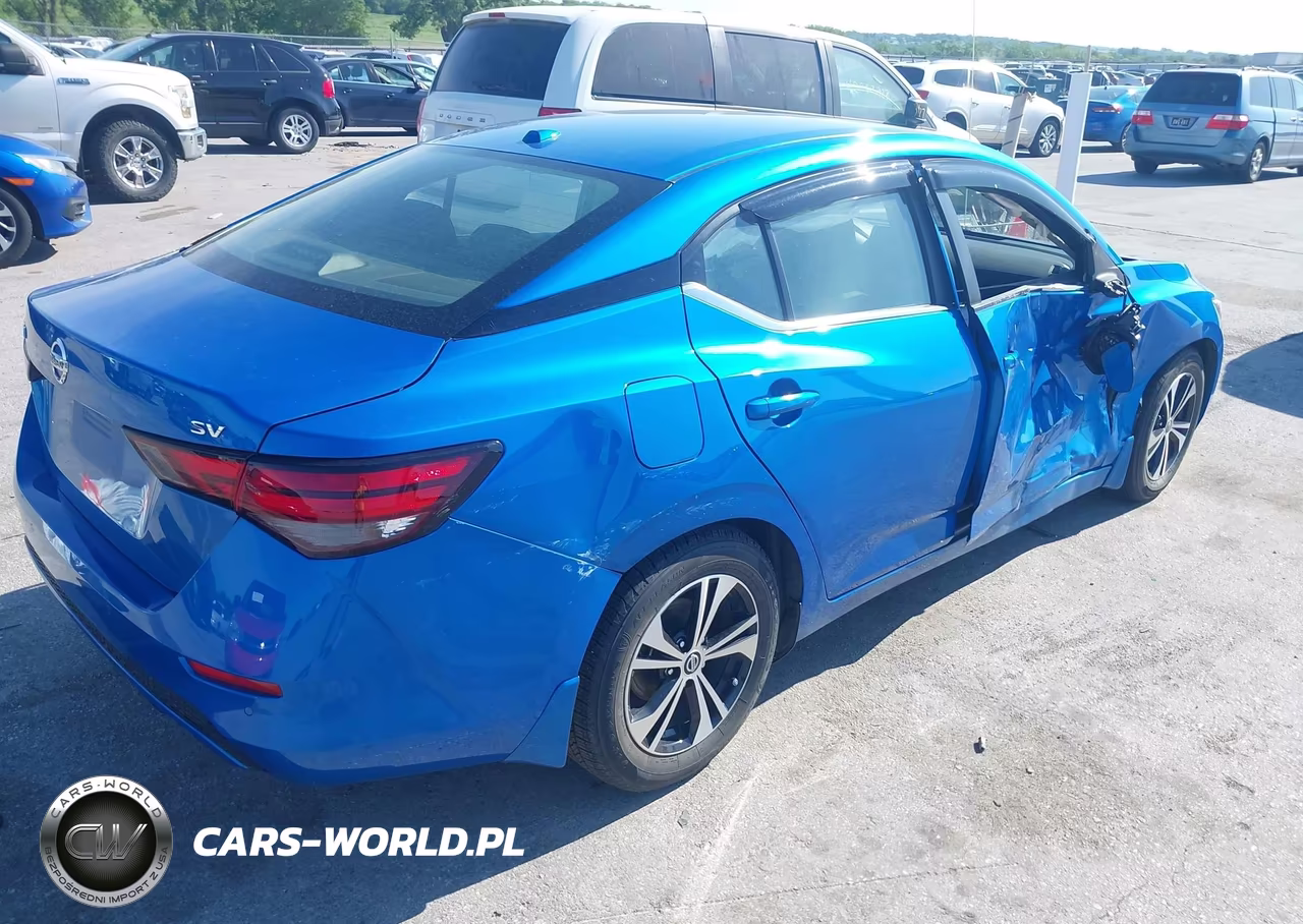 2020 Nissan Sentra Sv Xtronic Cvt VIN:3N1AB8CV3LY302514 - 4