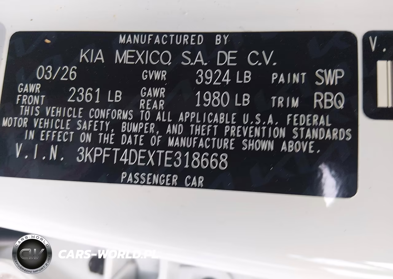 2026 Kia K4 Lxs VIN:3KPFT4DEXTE318668 - 9