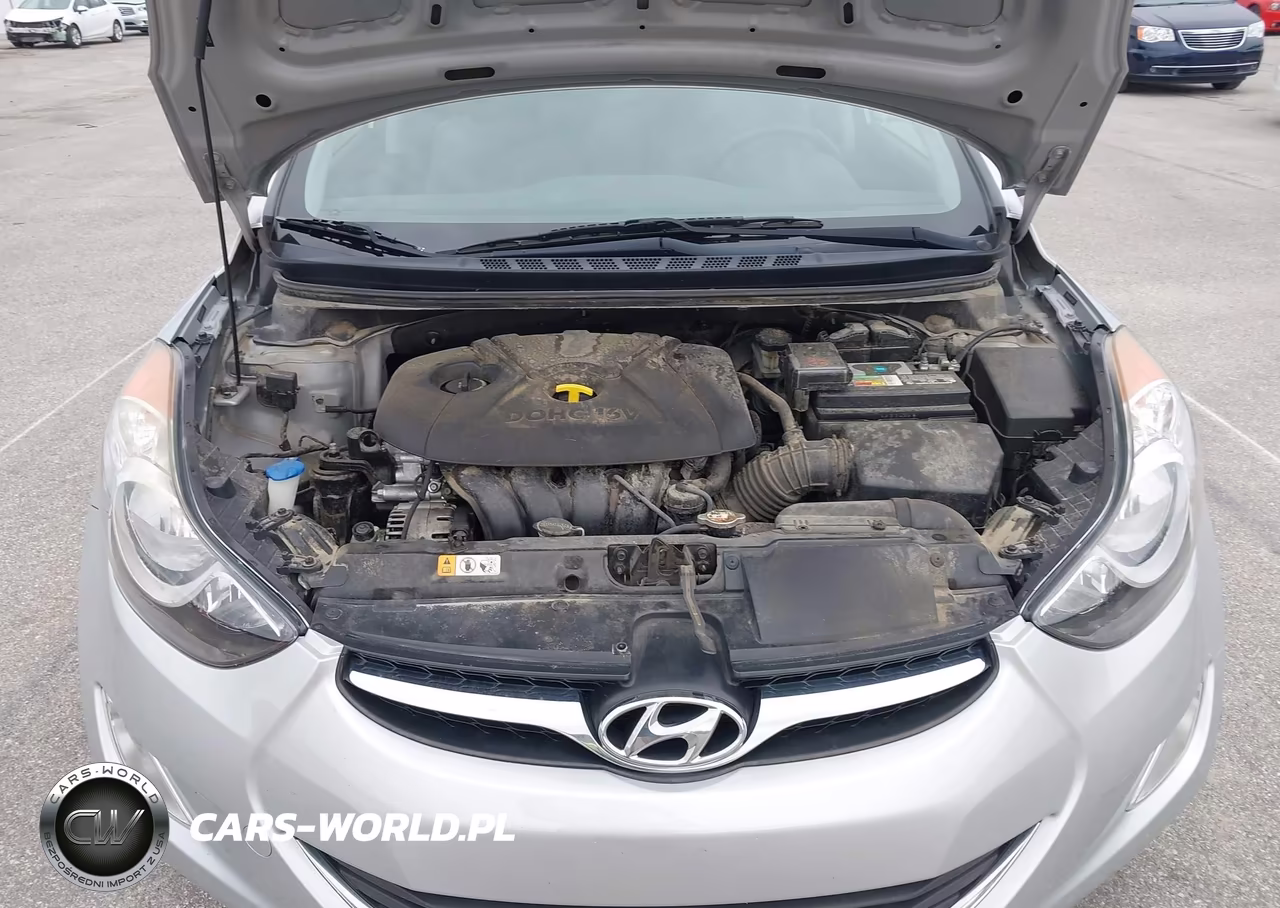 2013 Hyundai Elantra Gls VIN:5NPDH4AEXDH315621 - 10