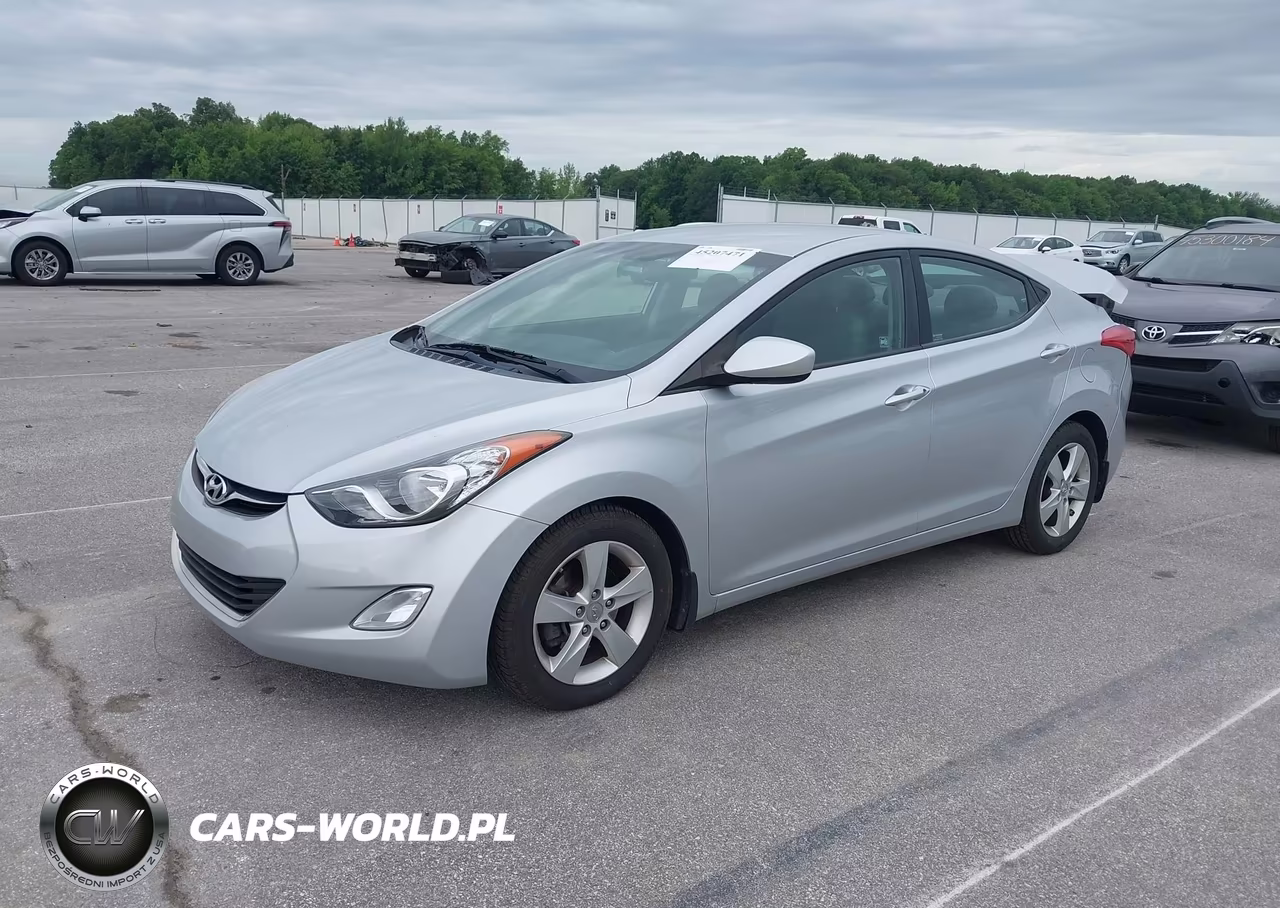 2013 Hyundai Elantra Gls VIN:5NPDH4AEXDH315621 - 2