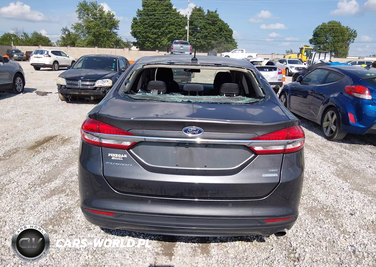 2017 Ford Fusion Se VIN:3FA6P0HD2HR274590 - 16