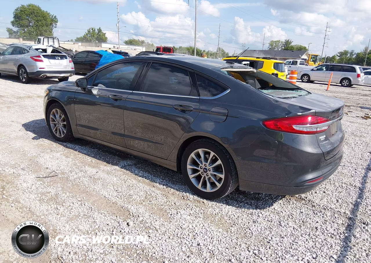 2017 Ford Fusion Se VIN:3FA6P0HD2HR274590 - 3
