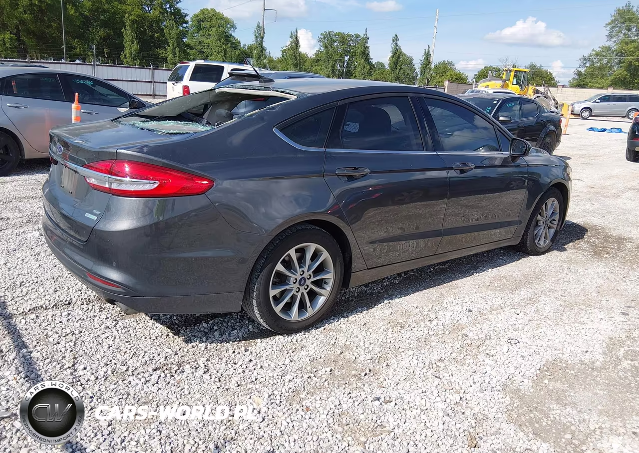 2017 Ford Fusion Se VIN:3FA6P0HD2HR274590 - 4
