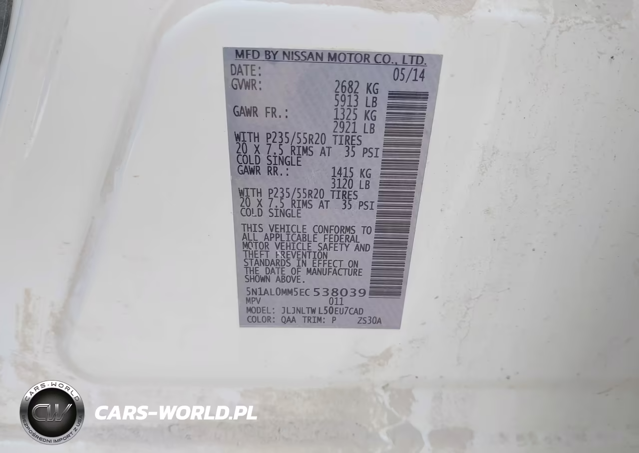 2014 Infiniti Qx60 VIN:5N1AL0MM5EC538039 - 9
