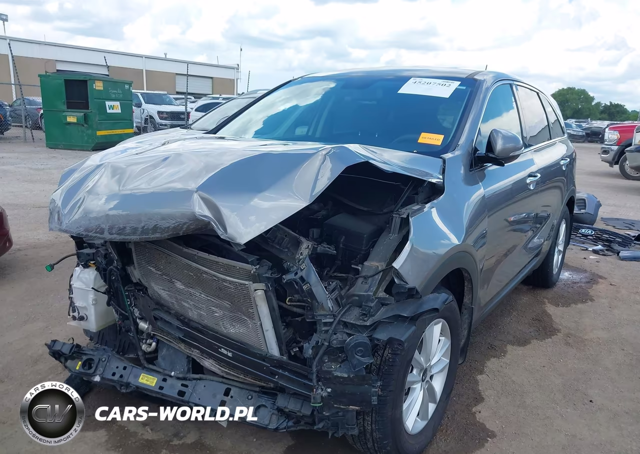 2019 Kia Sorento 2.4L Lx VIN:5XYPG4A34KG516420 - 2