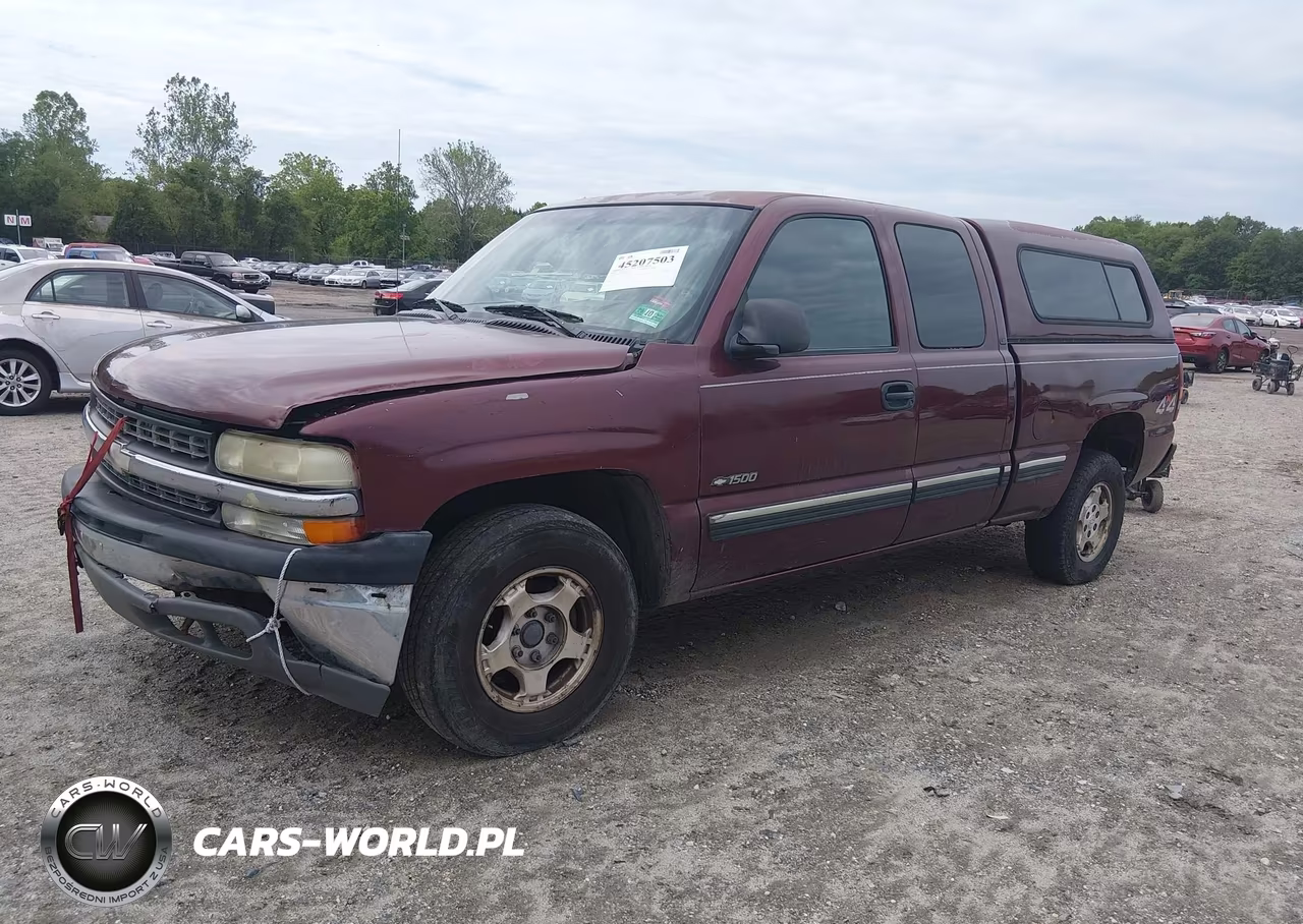 2002 Chevrolet Silverado 1500 Ls VIN:2GCEK19T621118502 - 2