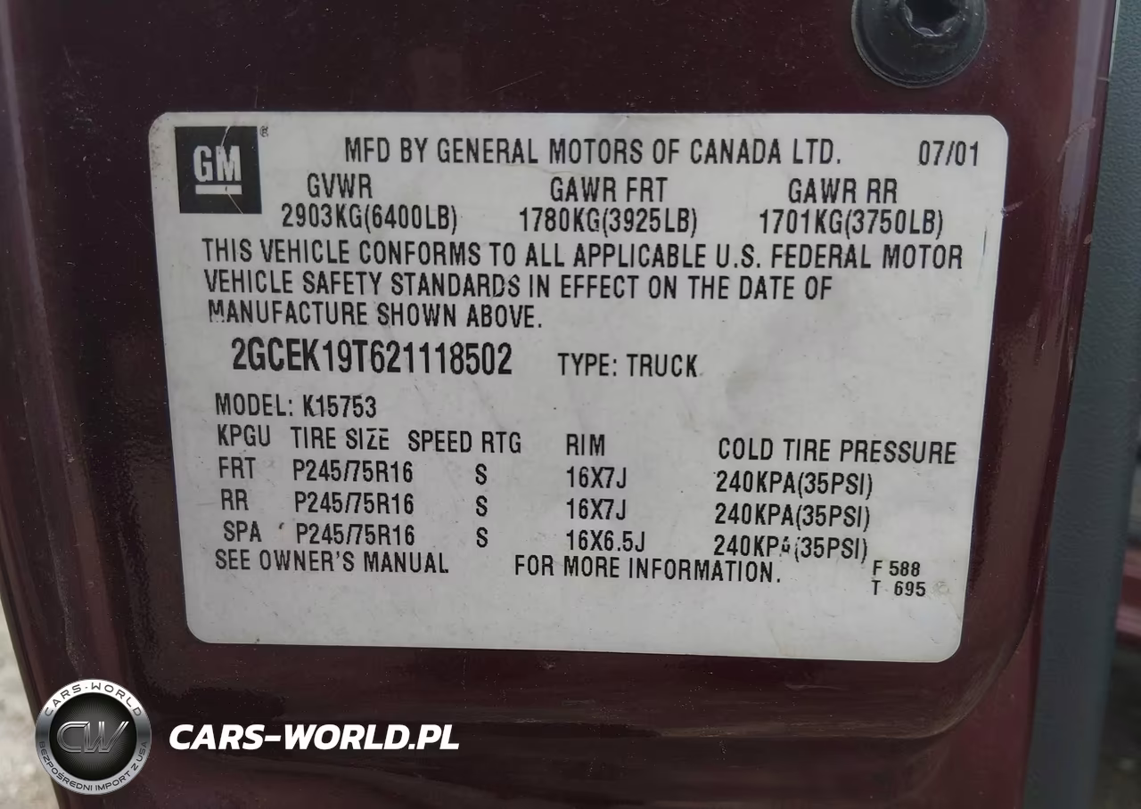 2002 Chevrolet Silverado 1500 Ls VIN:2GCEK19T621118502 - 9