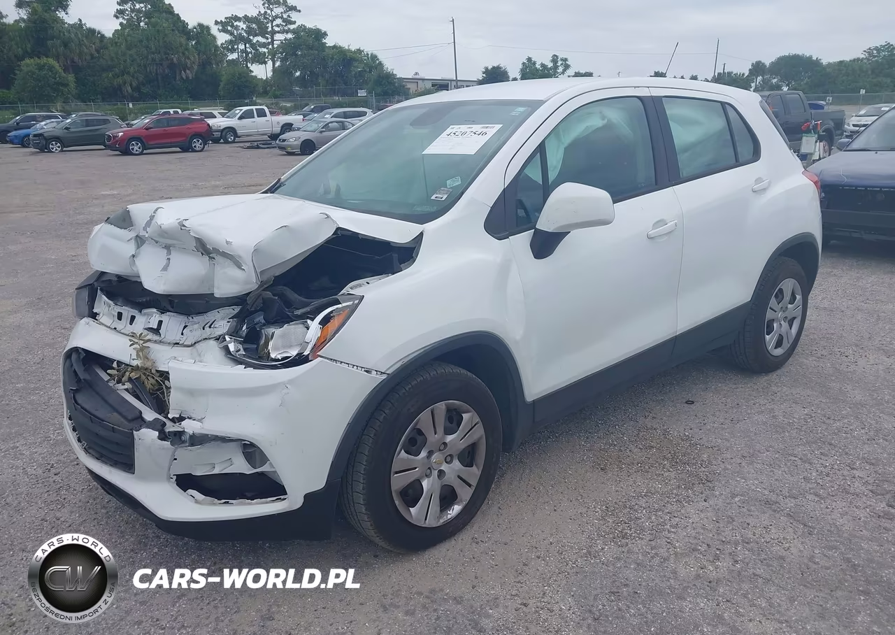 2017 Chevrolet Trax Ls VIN:KL7CJKSB6HB171336 - 2