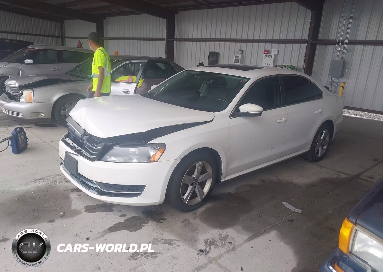2013 Volkswagen Passat 2.5L Se VIN:1VWBP7A38DC035313 - 2