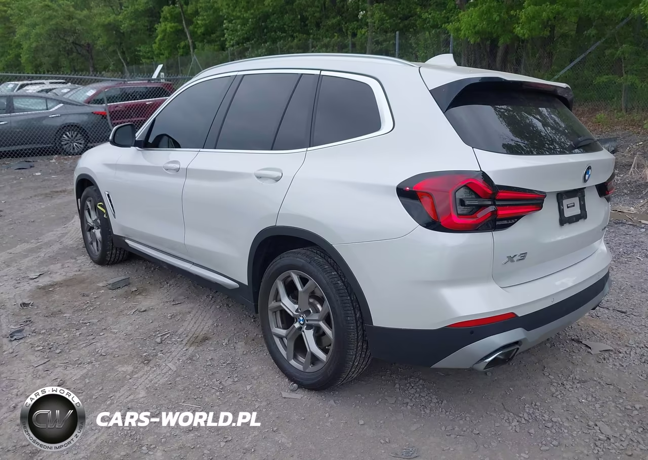 2022 BMW X3 xDrive30I VIN:5UX53DP06N9K62911 - 3