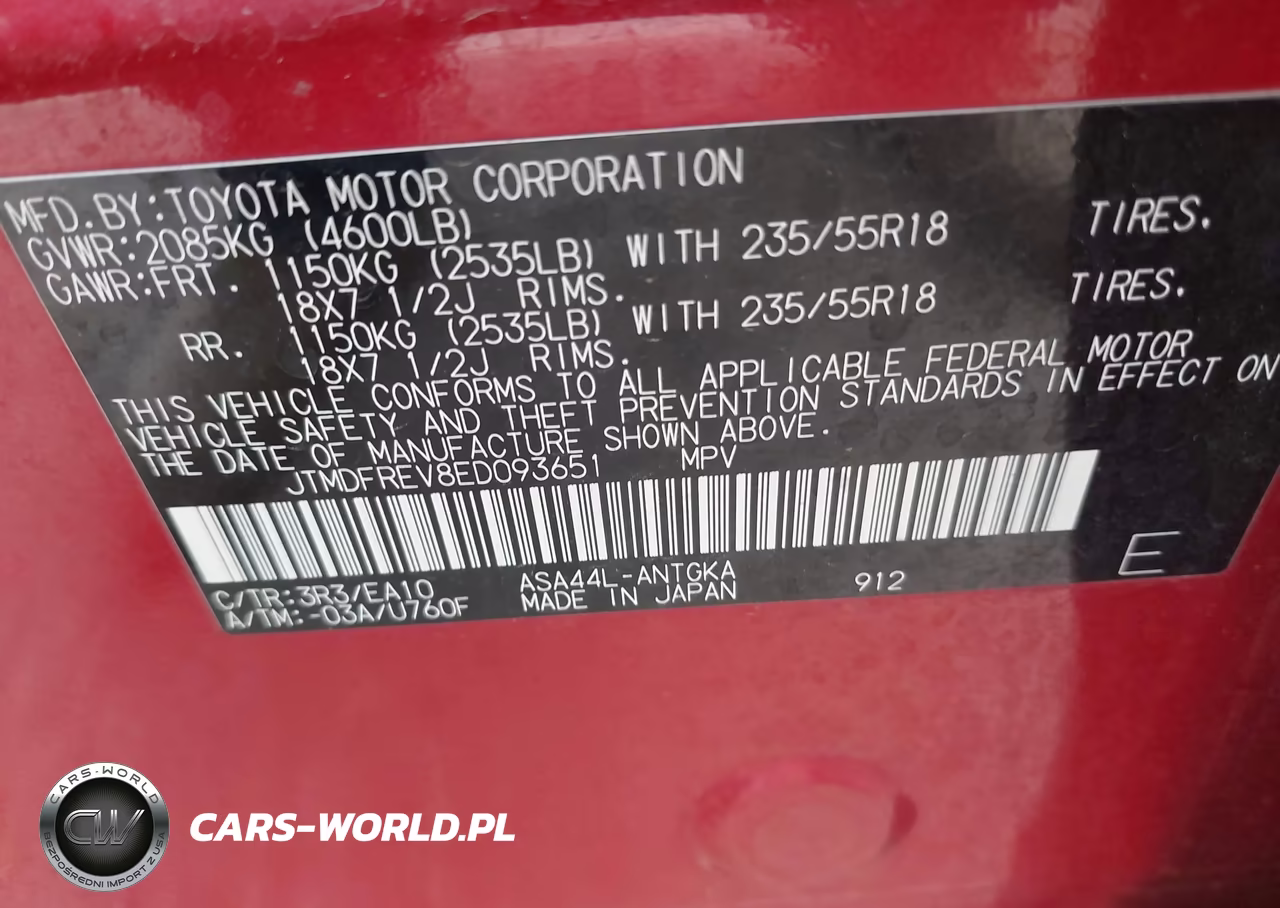 2014 Toyota Rav4 Limited VIN:JTMDFREV8ED093651 - 9