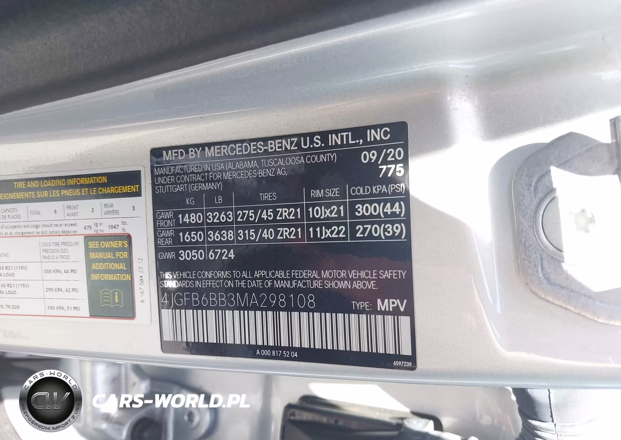 2021 Mercedes-Benz Amg Gle 53 4Matic VIN:4JGFB6BB3MA298108 - 9