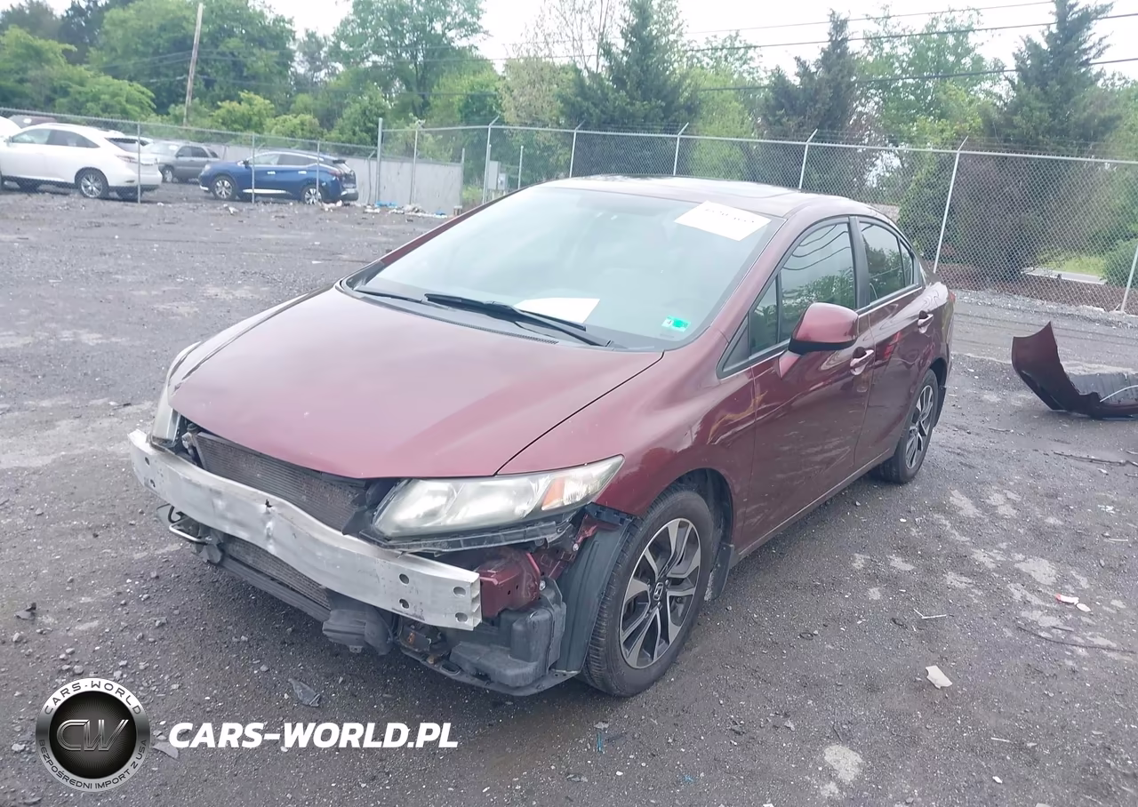 2013 Honda Civic Ex VIN:19XFB2F85DE237934 - 2