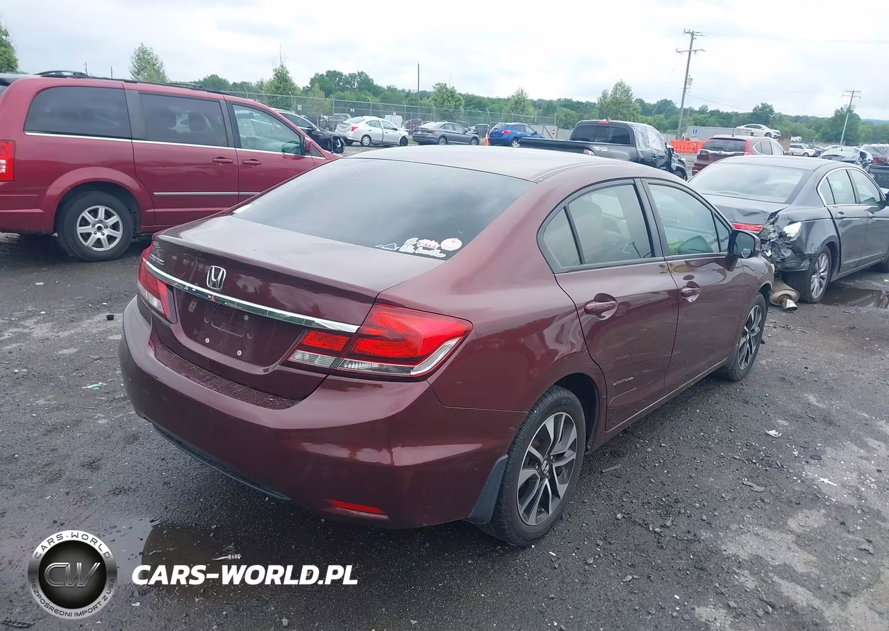2013 Honda Civic Ex VIN:19XFB2F85DE237934 - 4