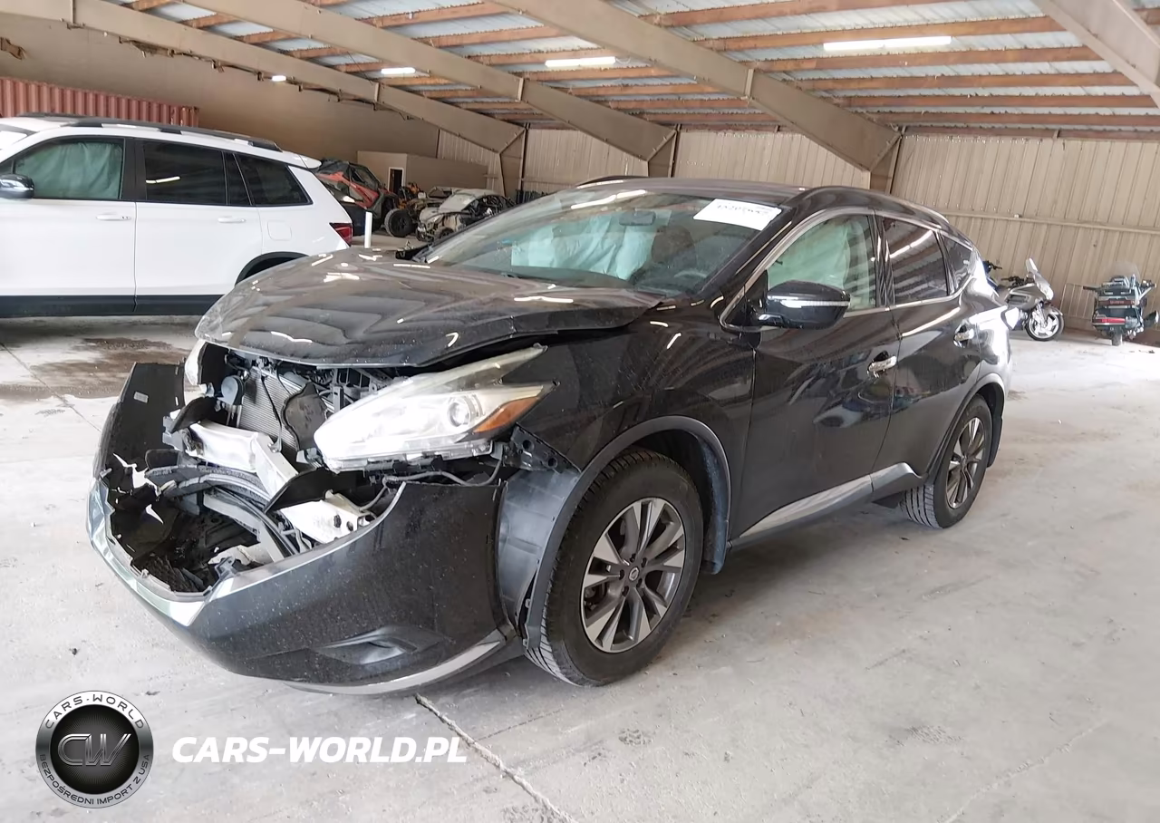 2015 Nissan Murano Sv VIN:5N1AZ2MG1FN270133 - 2