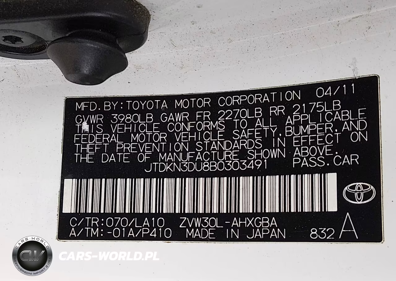 2011 Toyota Prius Four VIN:JTDKN3DU8B0303491 - 9