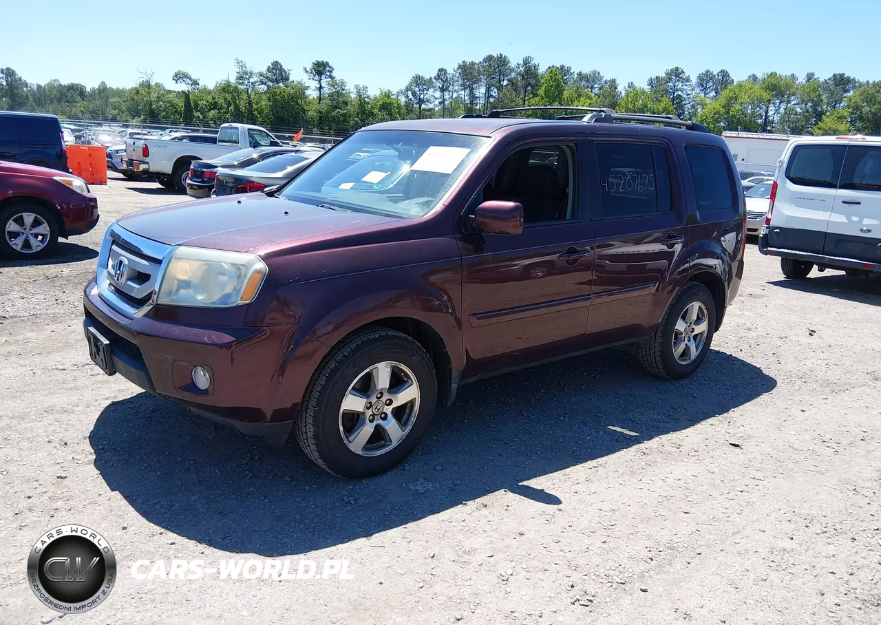 2010 Honda Pilot Ex VIN:5FNYF4H40AB037620 - 2