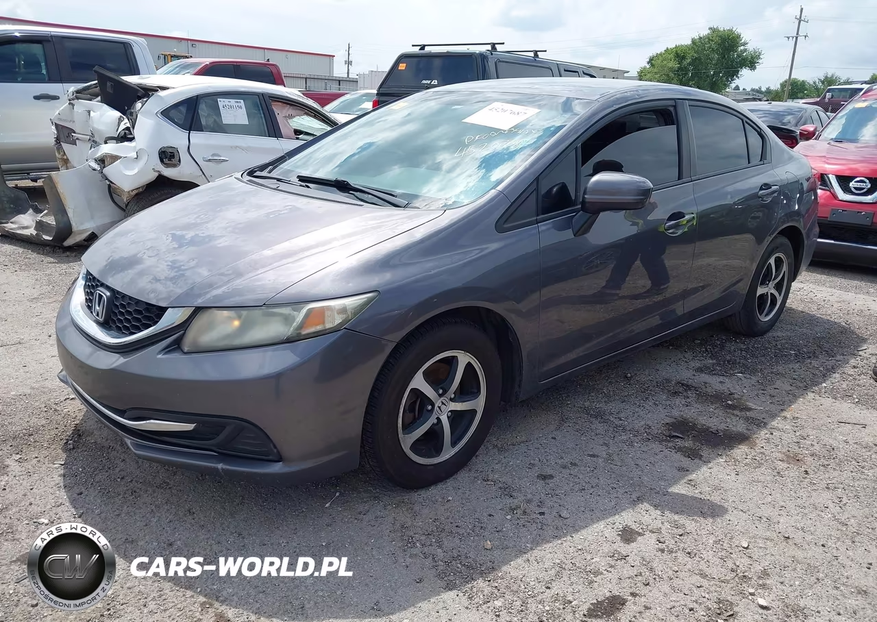 2015 Honda Civic Se VIN:19XFB2F79FE035348 - 2