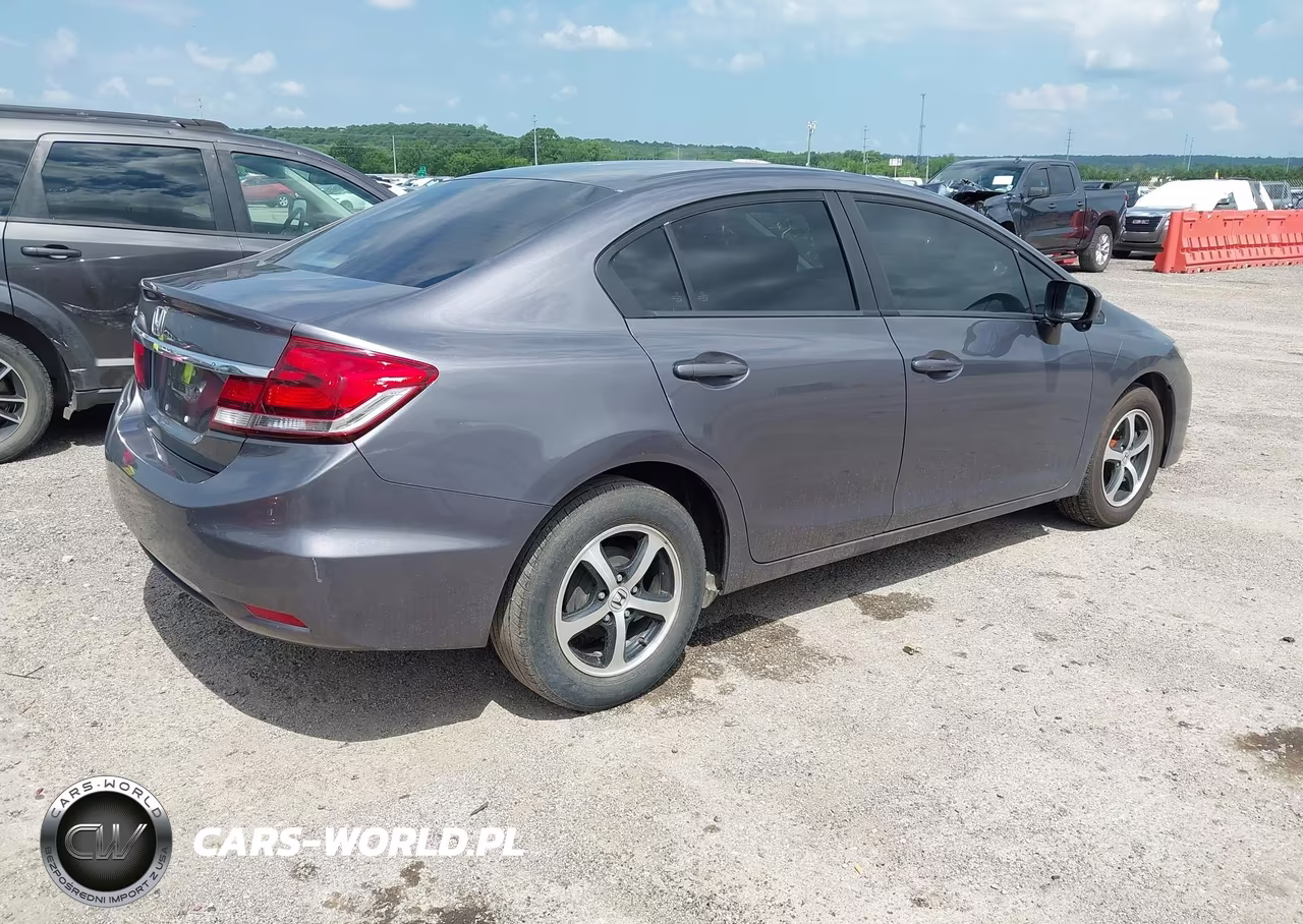 2015 Honda Civic Se VIN:19XFB2F79FE035348 - 4
