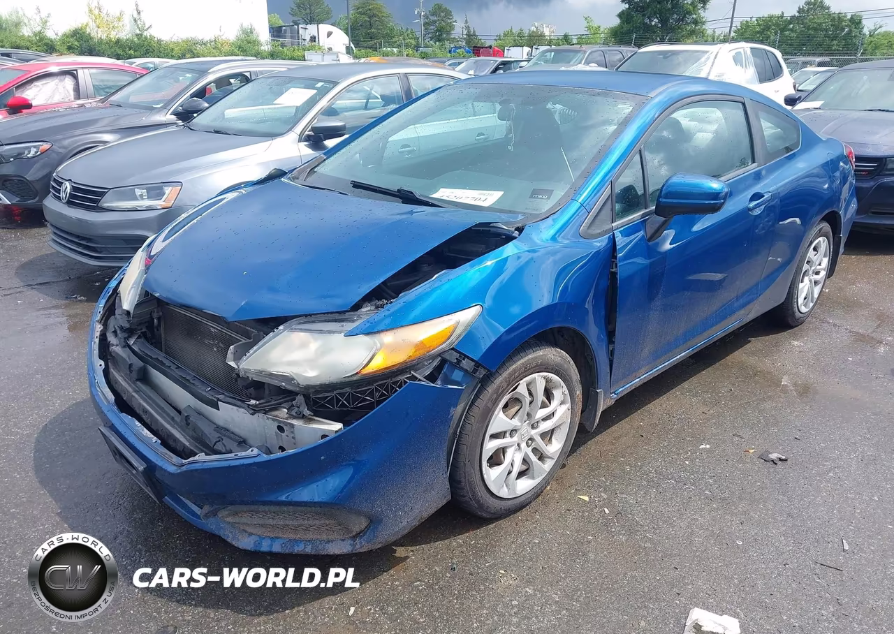 2014 Honda Civic Lx VIN:2HGFG3B57EH503836 - 2