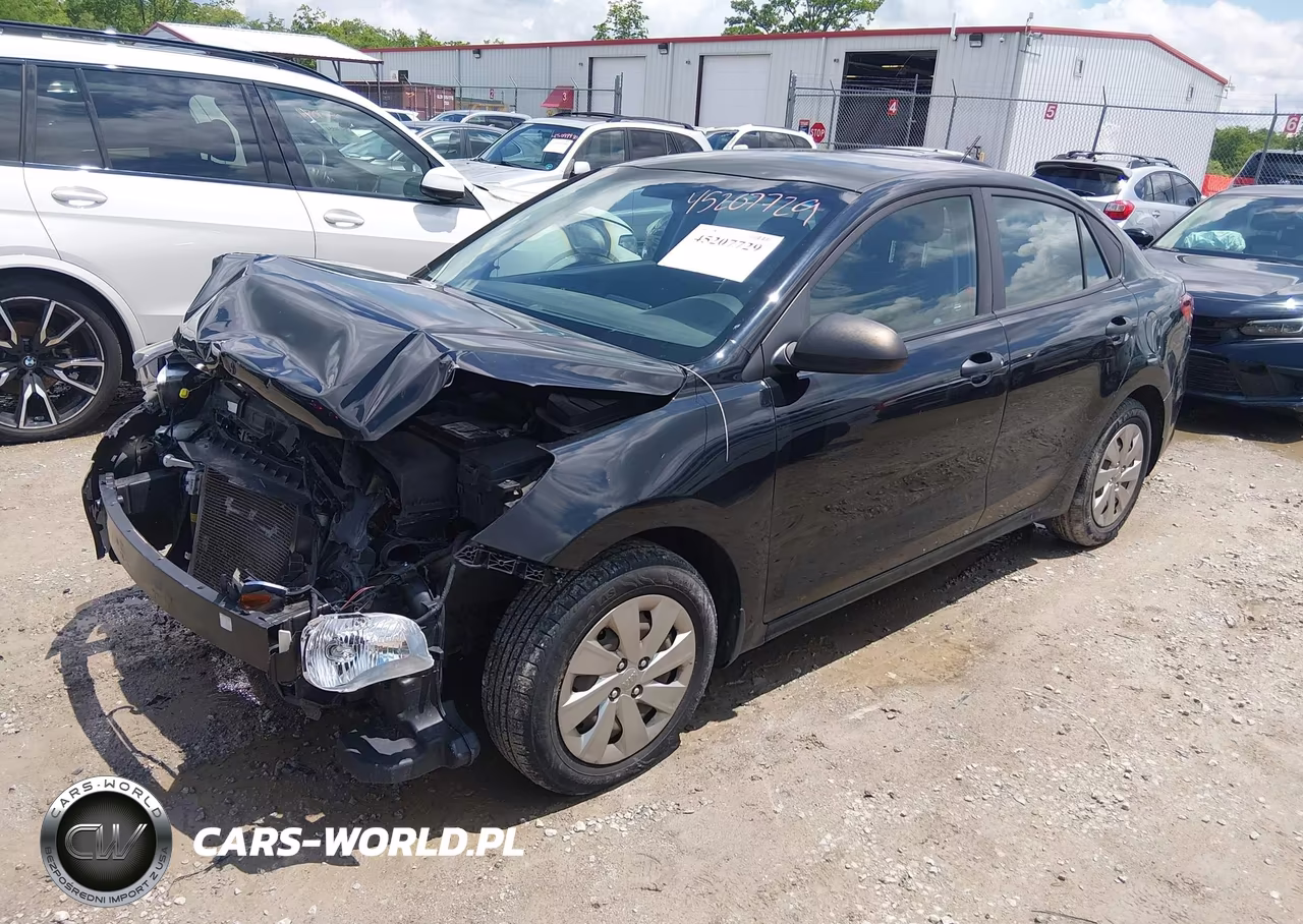 2018 Kia Rio Lx VIN:3KPA24AB0JE057894 - 2