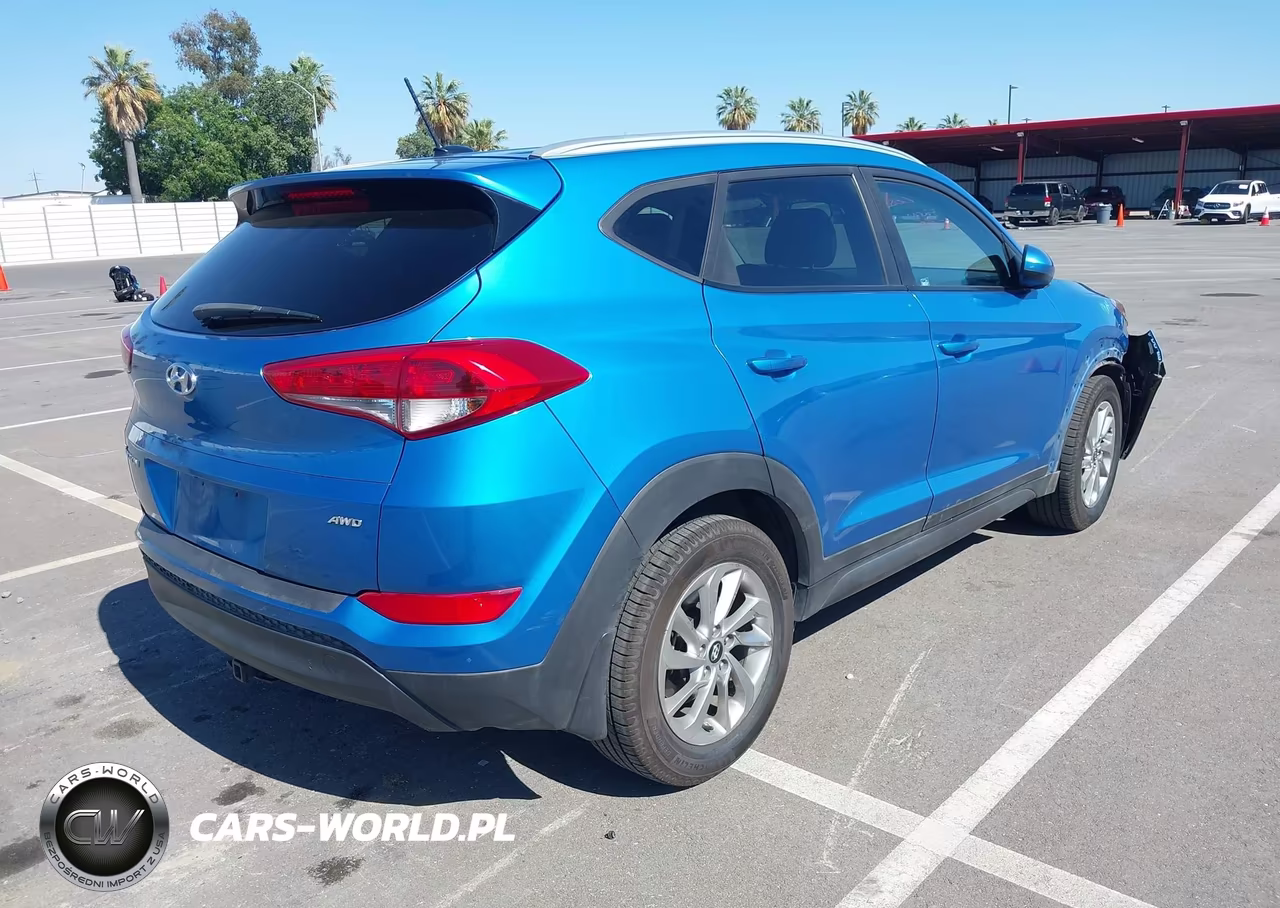 2016 Hyundai Tucson Se VIN:KM8J3CA49GU224526 - 4