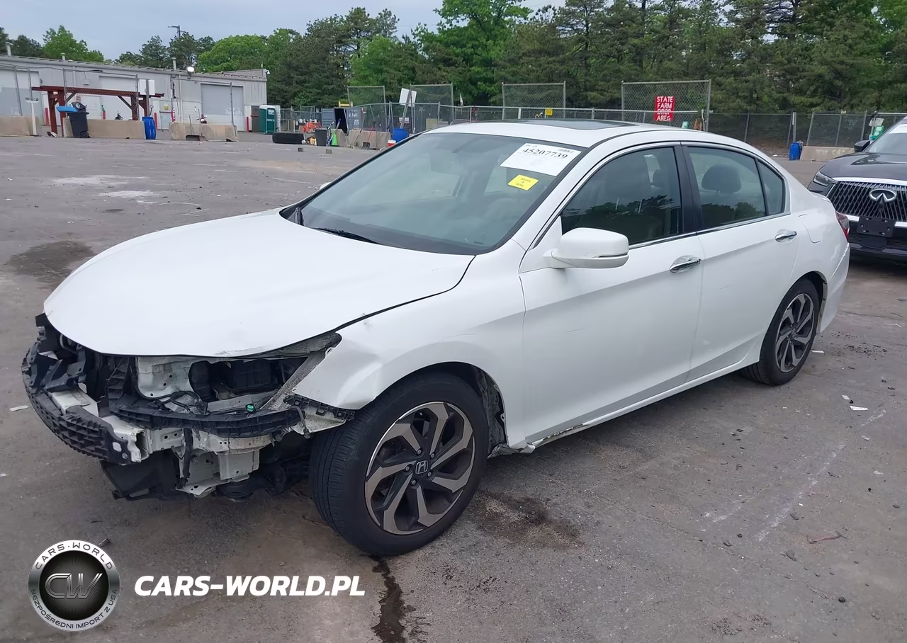 2017 Honda Accord Ex-L VIN:1HGCR2F86HA174853 - 2