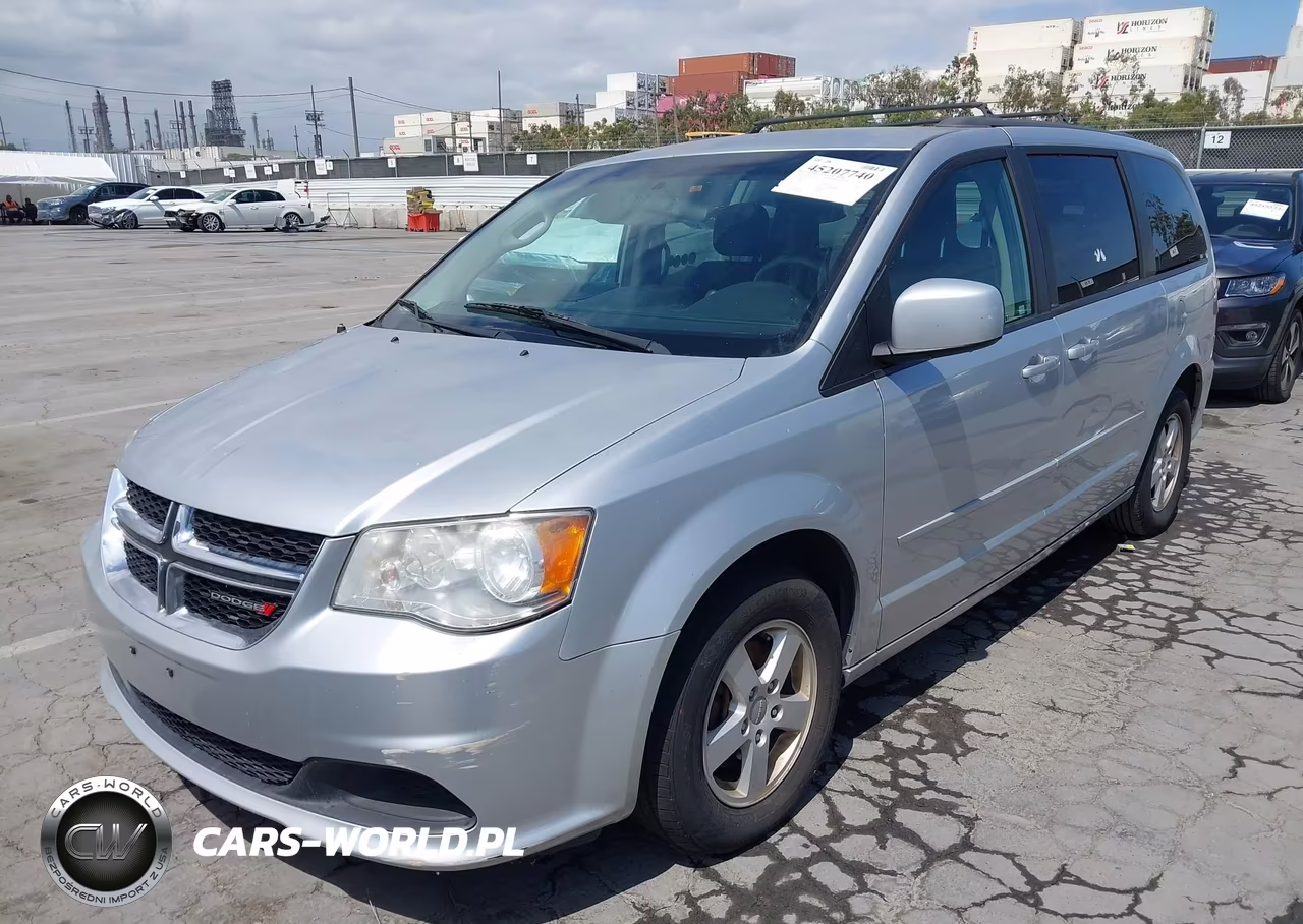 2012 Dodge Grand Caravan Sxt VIN:2C4RDGCG2CR379042 - 2