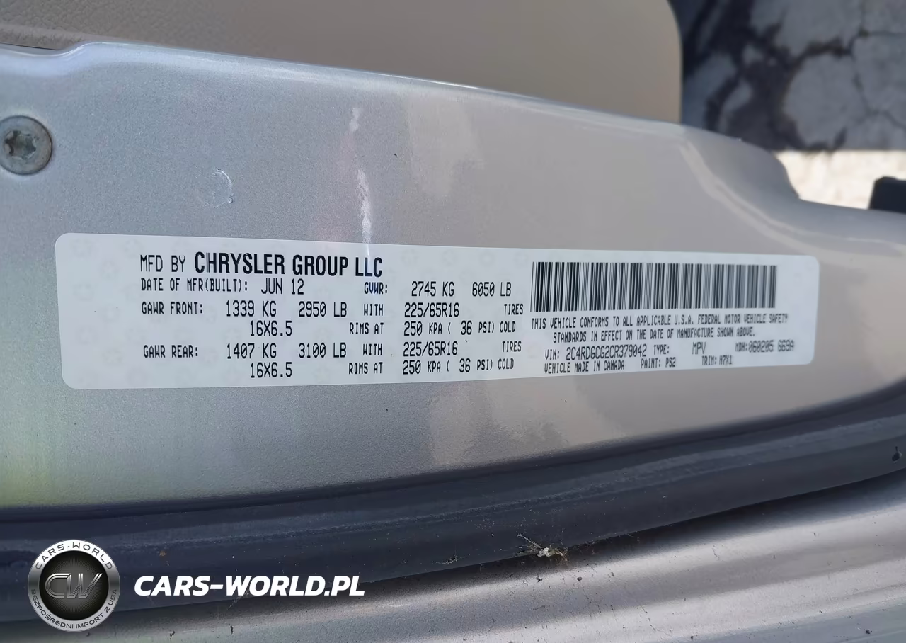 2012 Dodge Grand Caravan Sxt VIN:2C4RDGCG2CR379042 - 9
