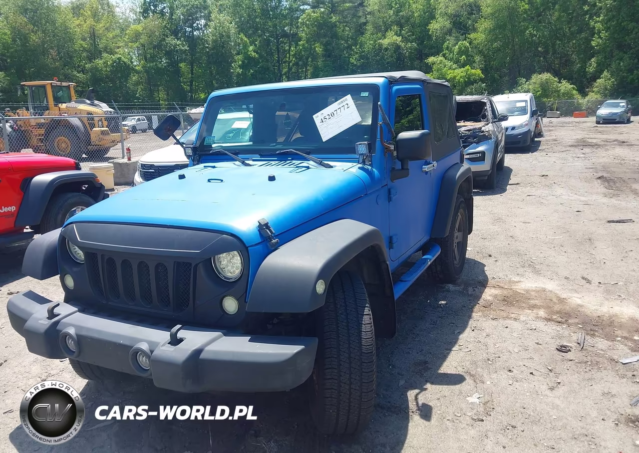 2013 Jeep Wrangler Sport VIN:1C4AJWAG6DL531238 - 2