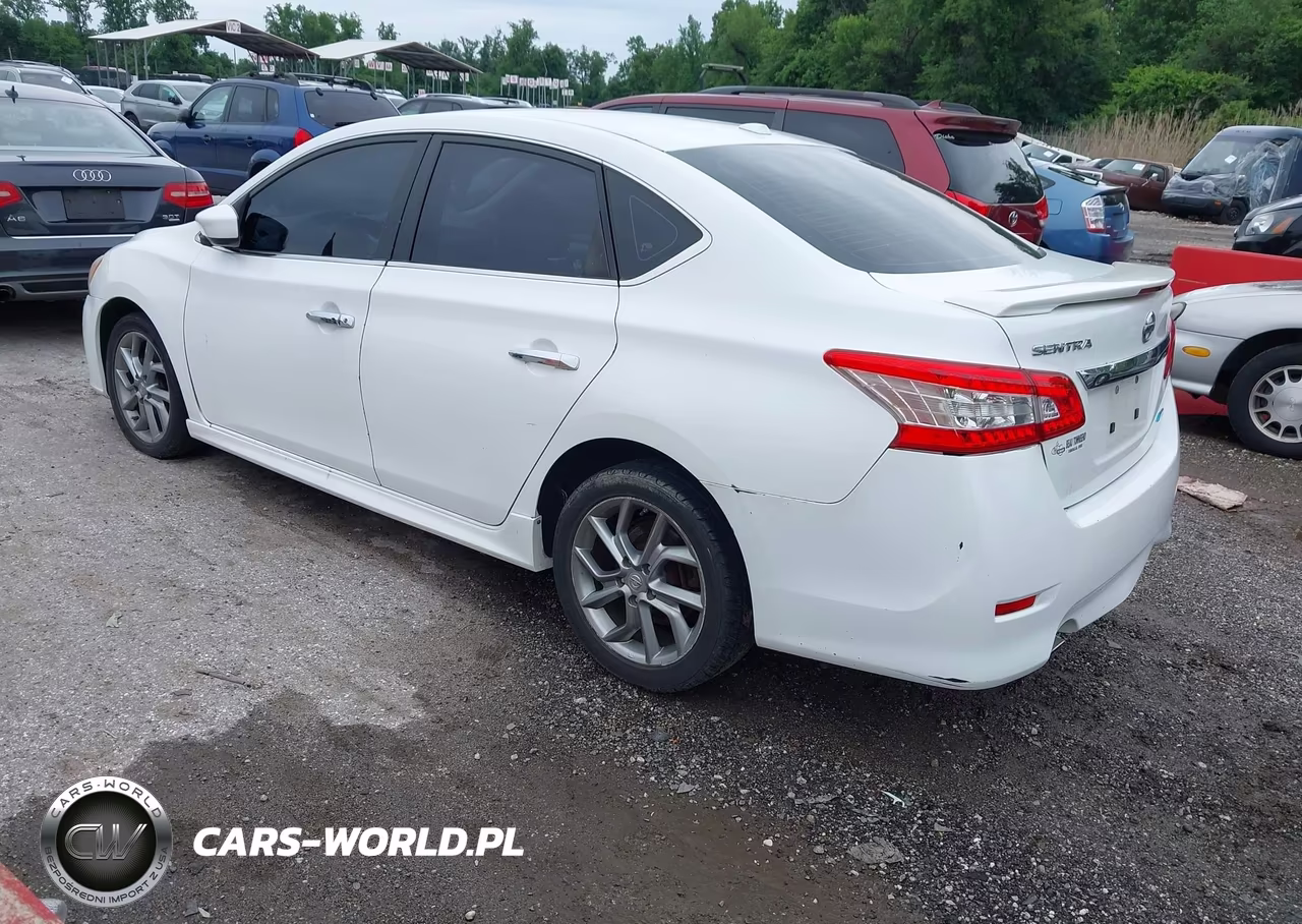 2014 Nissan Sentra Sr VIN:3N1AB7APXEY265138 - 3