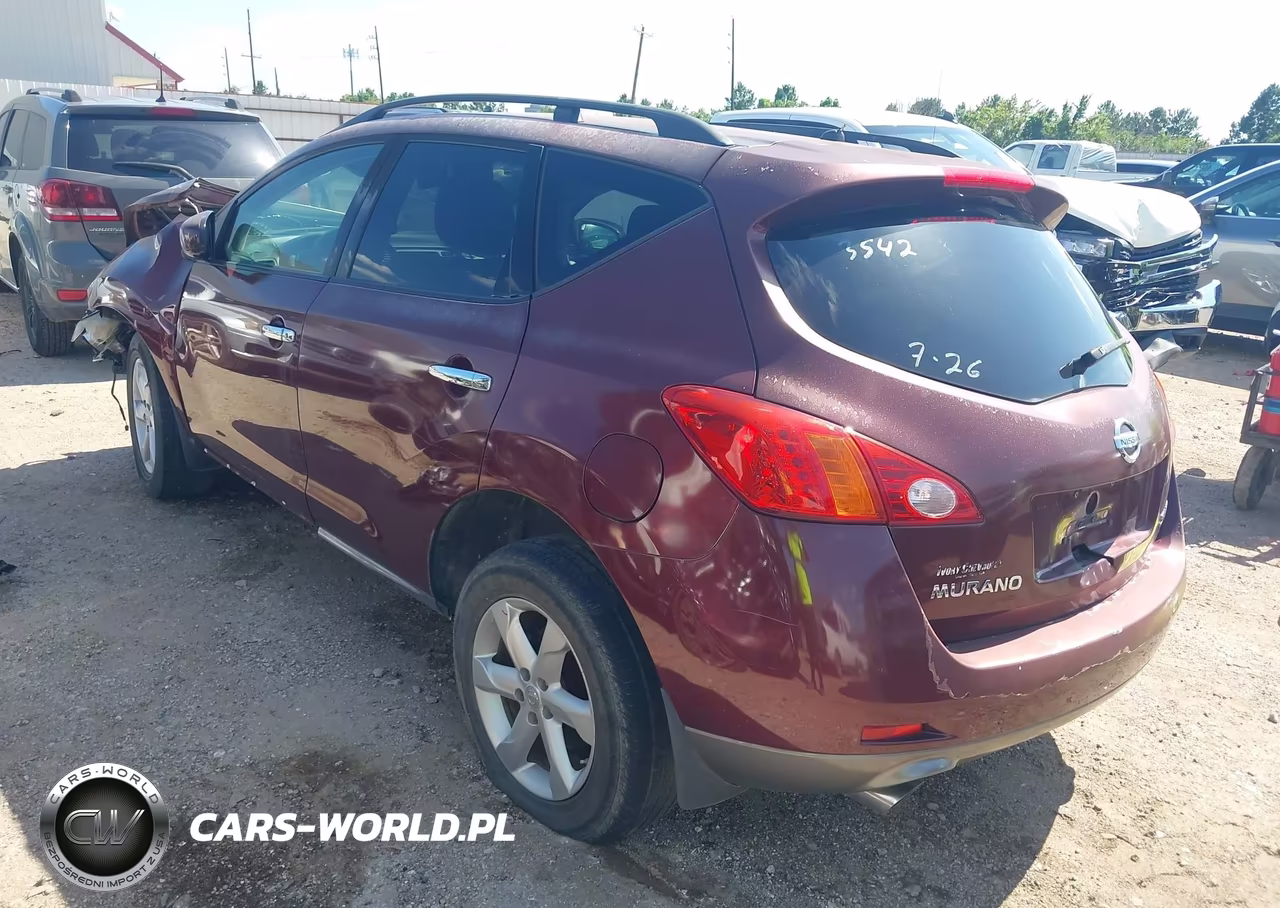 2010 Nissan Murano Sl VIN:JN8AZ1MWXAW103542 - 3