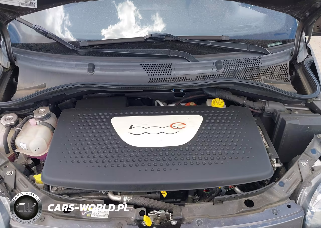 2016 Fiat 500E Battery Electric VIN:3C3CFFGE6GT209745 - 10