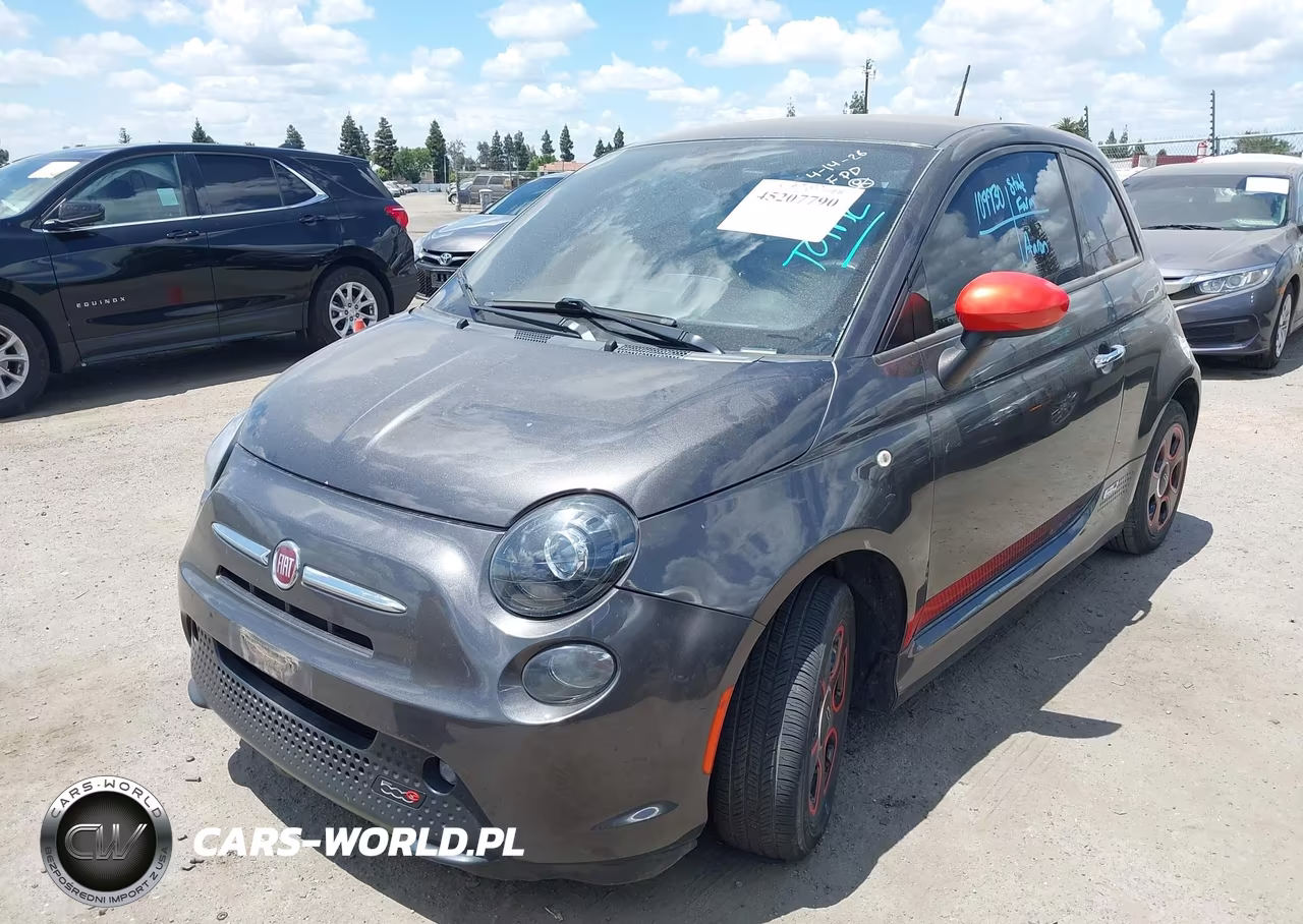 2016 Fiat 500E Battery Electric VIN:3C3CFFGE6GT209745 - 2