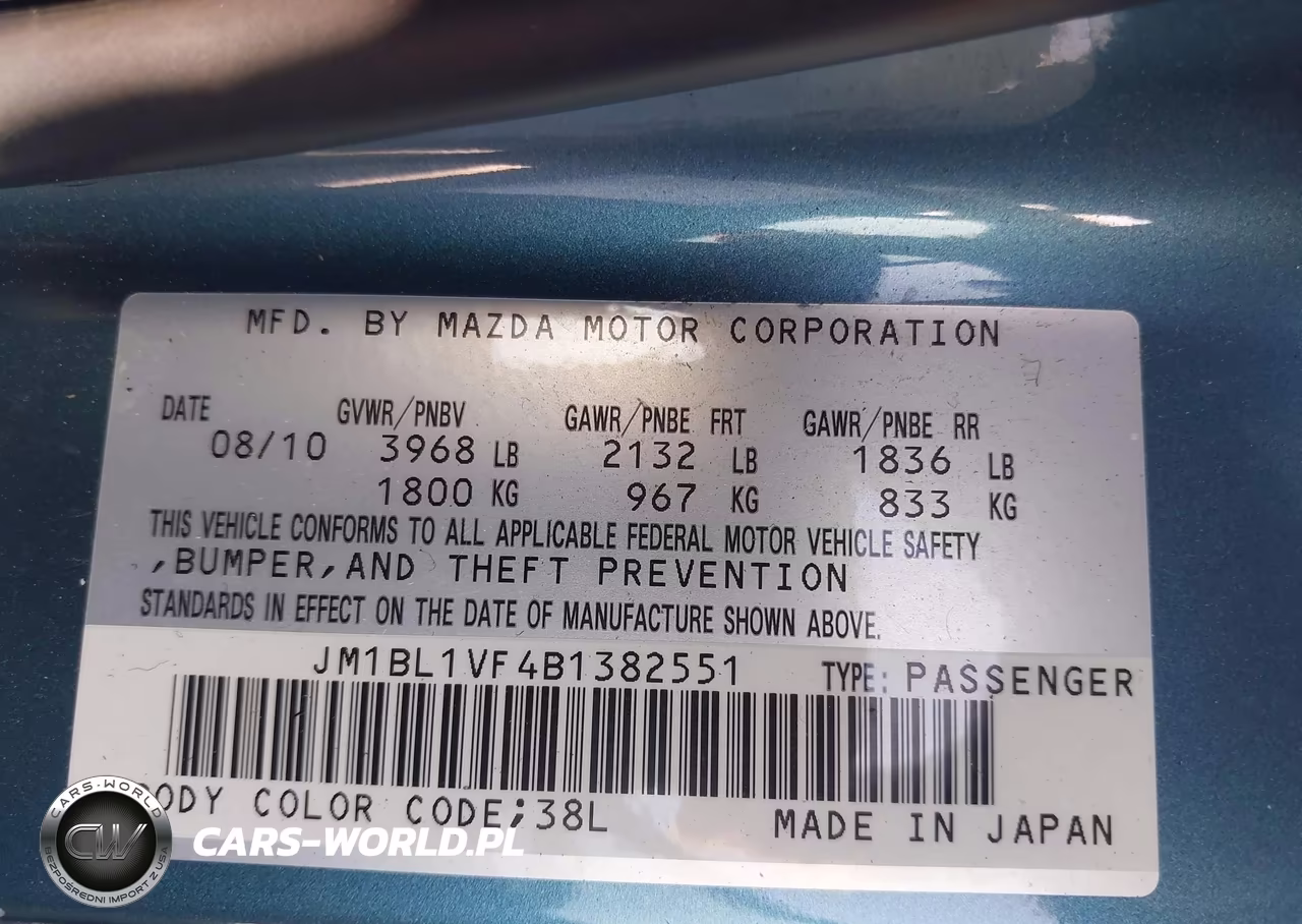 2011 Mazda Mazda3 I Touring VIN:JM1BL1VF4B1382551 - 9