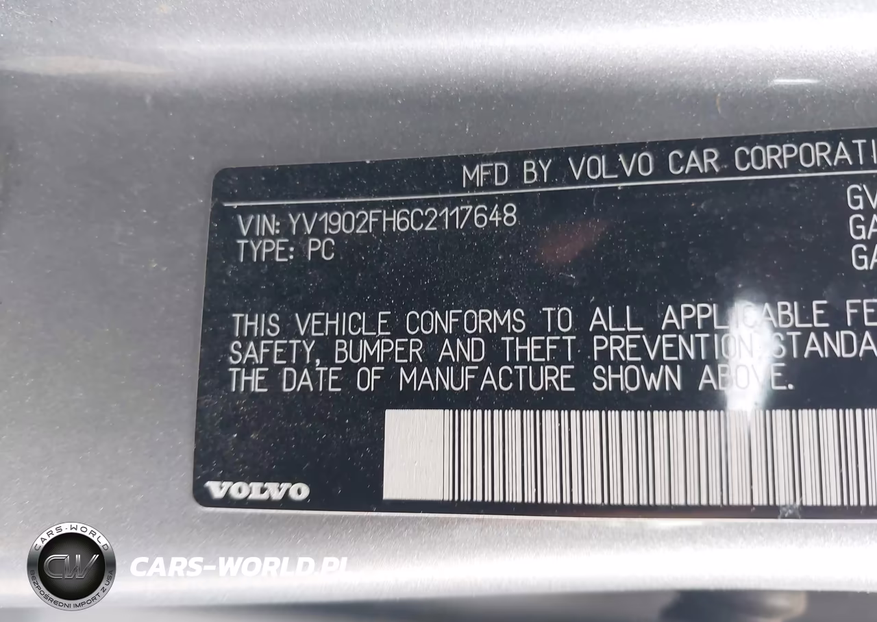 2012 Volvo S60 T6 VIN:YV1902FH6C2117648 - 9