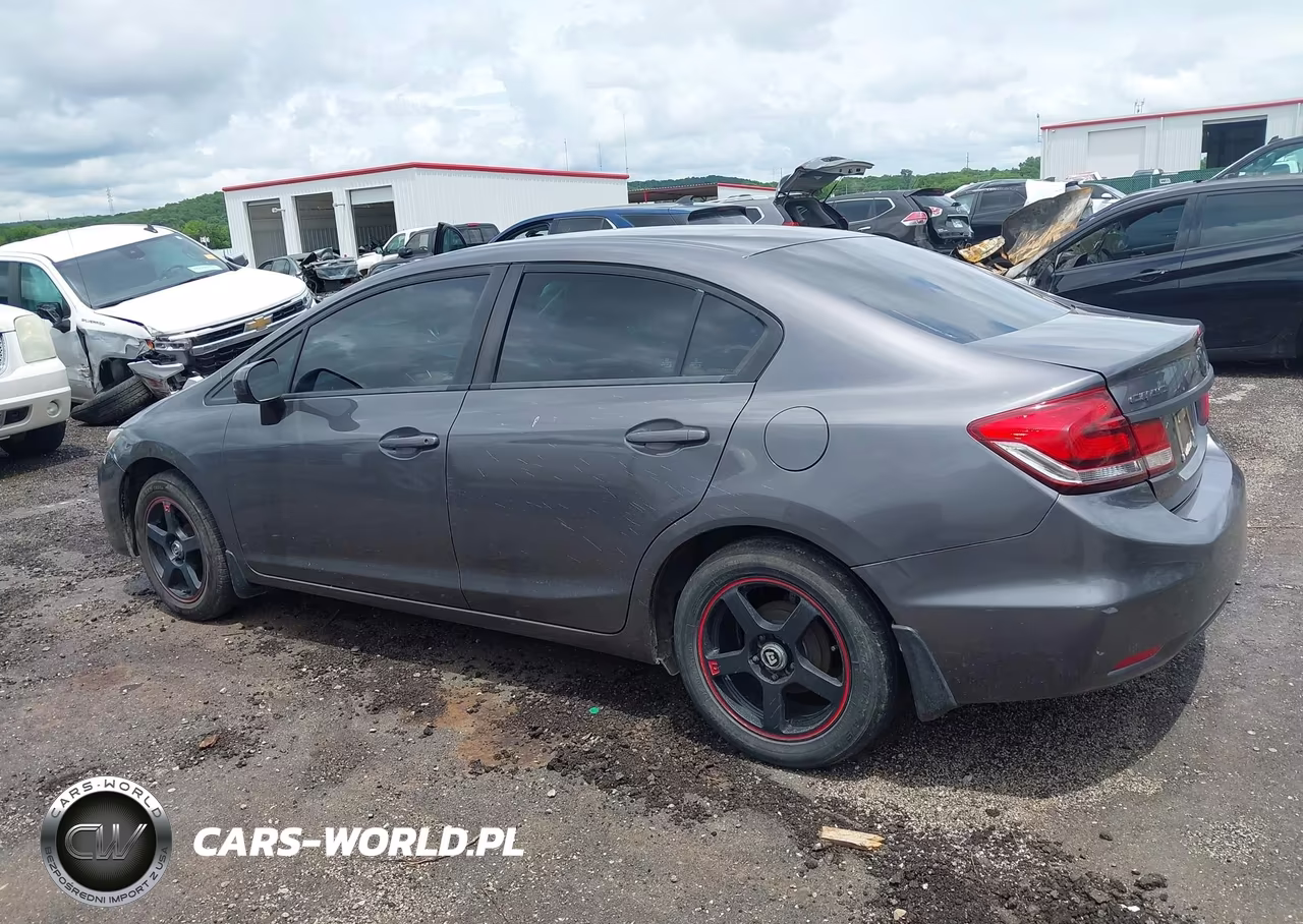 2015 Honda Civic Lx VIN:19XFB2F57FE020880 - 14