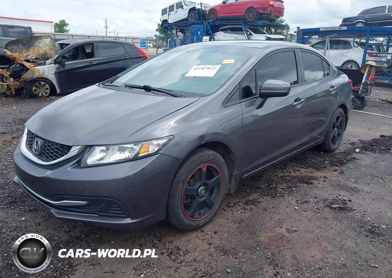 2015 Honda Civic Lx VIN:19XFB2F57FE020880 - 2