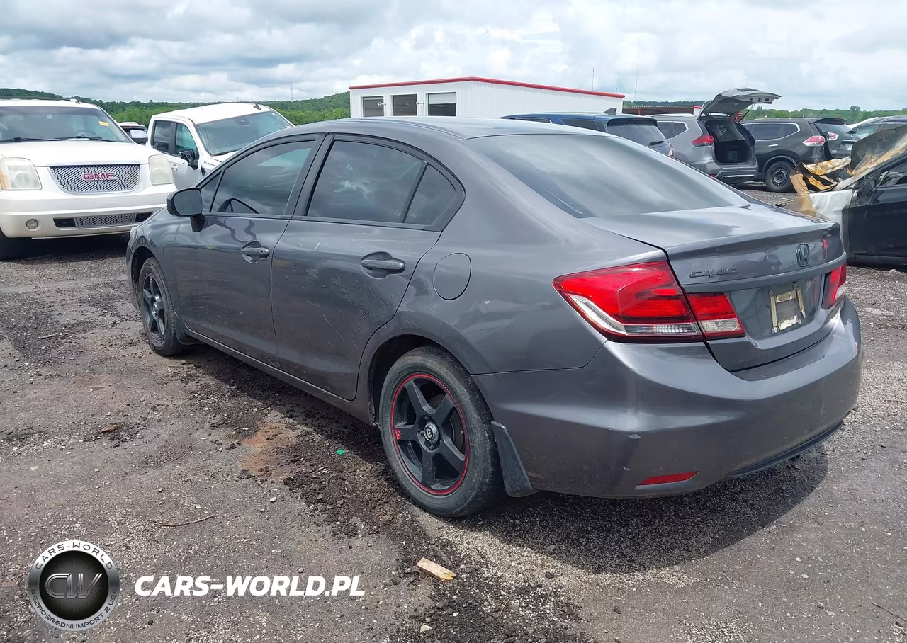 2015 Honda Civic Lx VIN:19XFB2F57FE020880 - 3